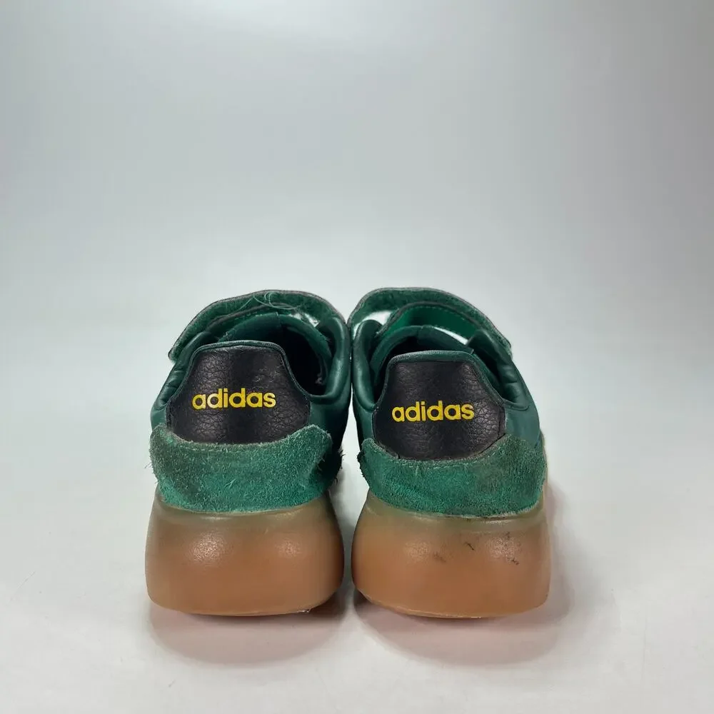 adidas Barreda Decode Green Yellow Hook & Loop Straps Shoes JQ8848 Youth Size 2